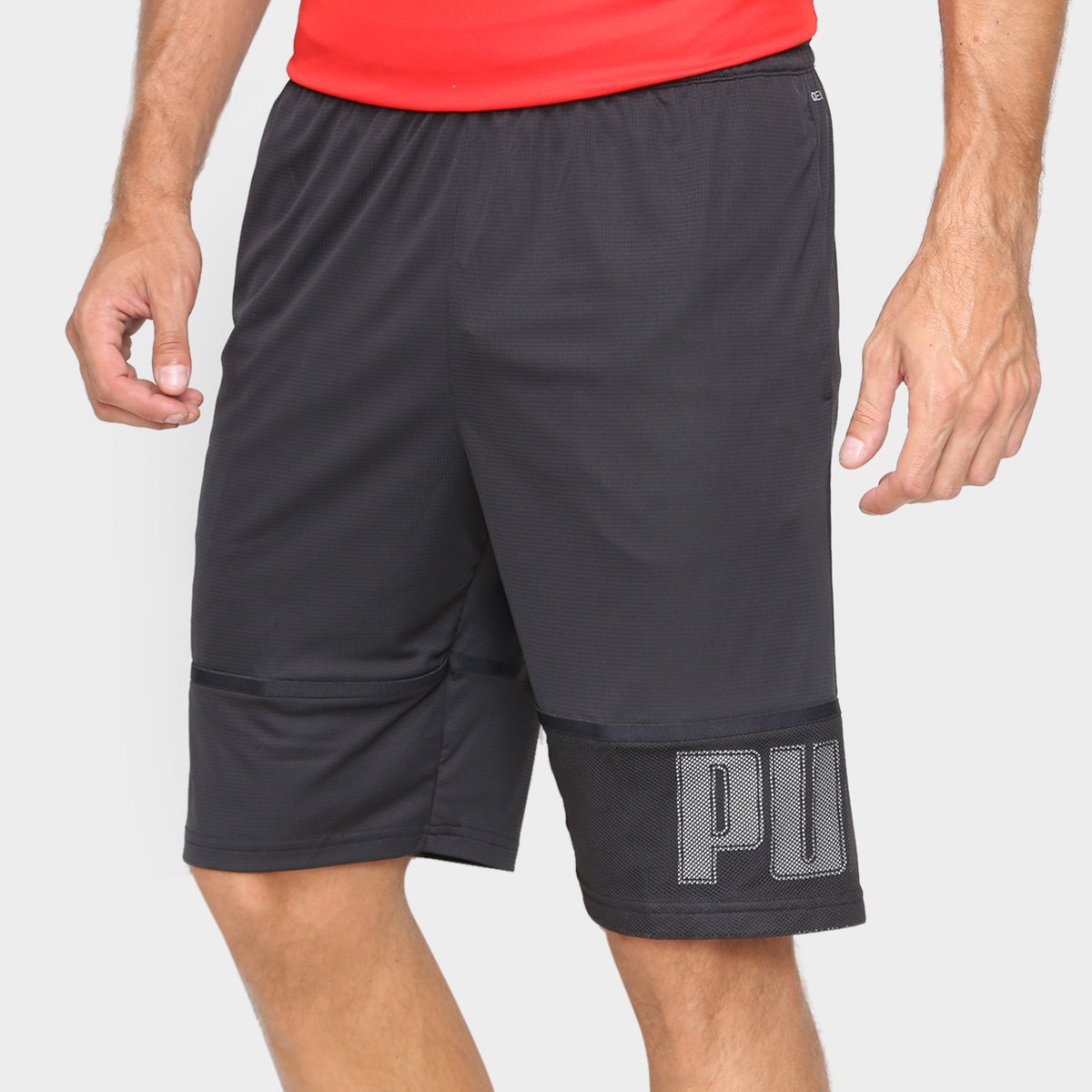 Bermuda Puma Train Knit 10" Session Masculina