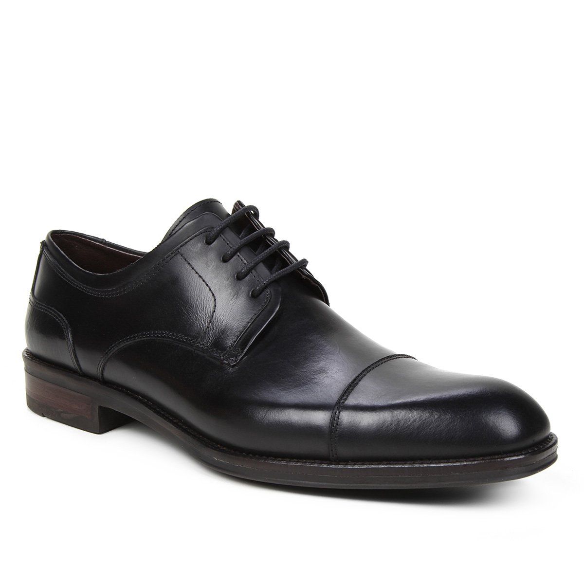 Sapato Social Couro Shoestock Cadarço Masculino