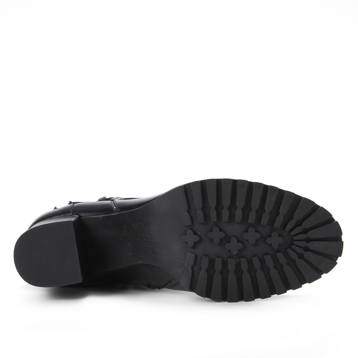 Bota Couro Shoestock Cano Curto Fivelas Feminina - Tam: 33 - 3