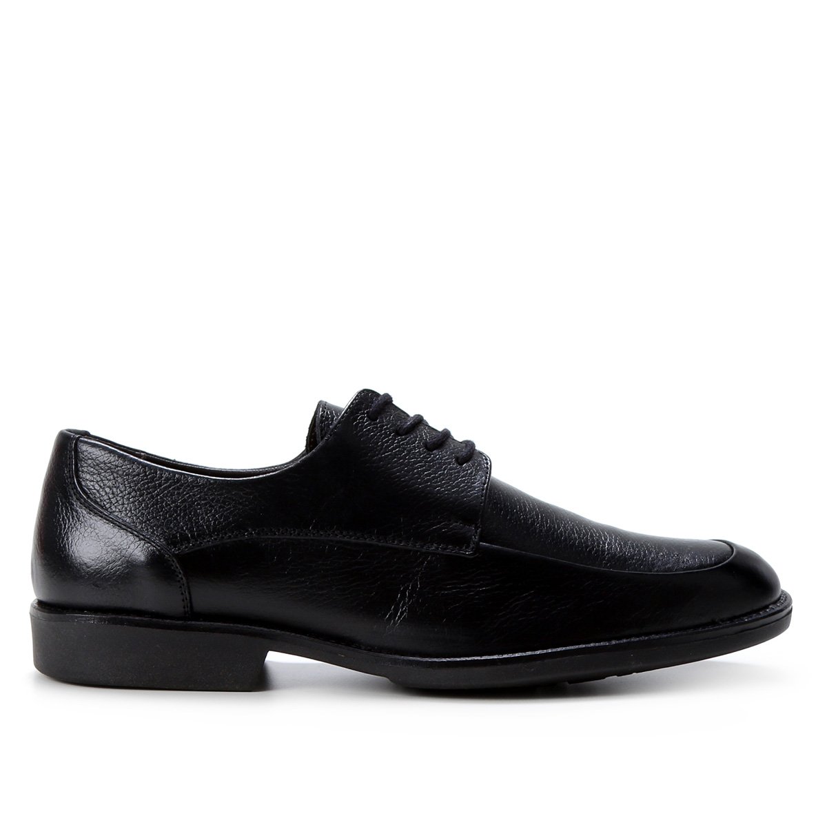 Sapato Casual Couro Shoestock Confort Cadarço Masculino