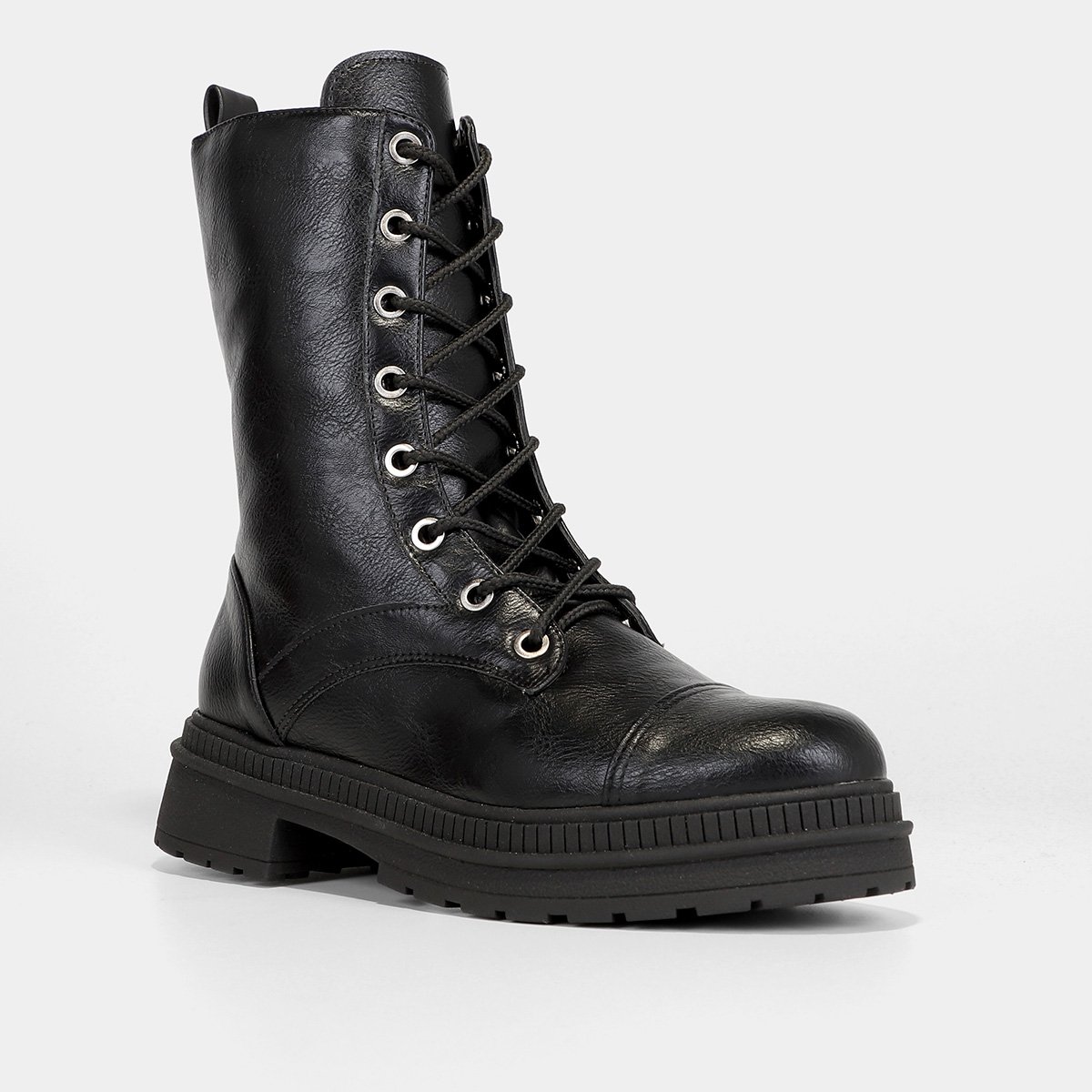 Bota Coturno Shoestock Tratorada Feminina - Tam: 34 - 3