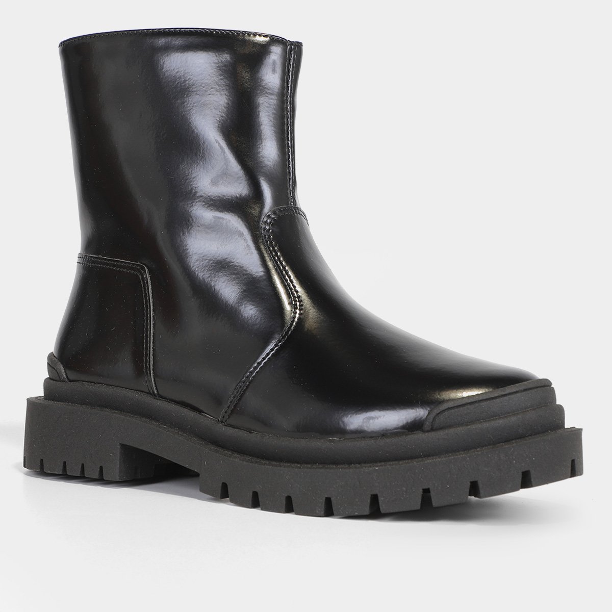 Bota Chelsea Shoestock Tratorada Cano Baixo Feminina - Tam: 36 - 2