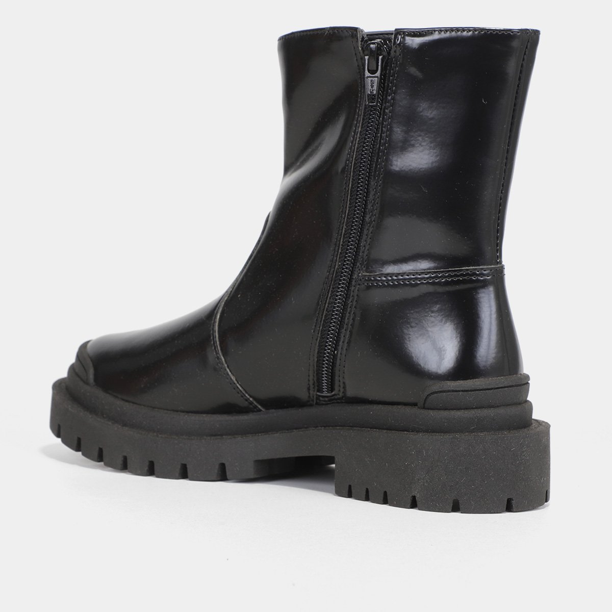 Bota Chelsea Shoestock Tratorada Cano Baixo Feminina - Tam: 36 - 3