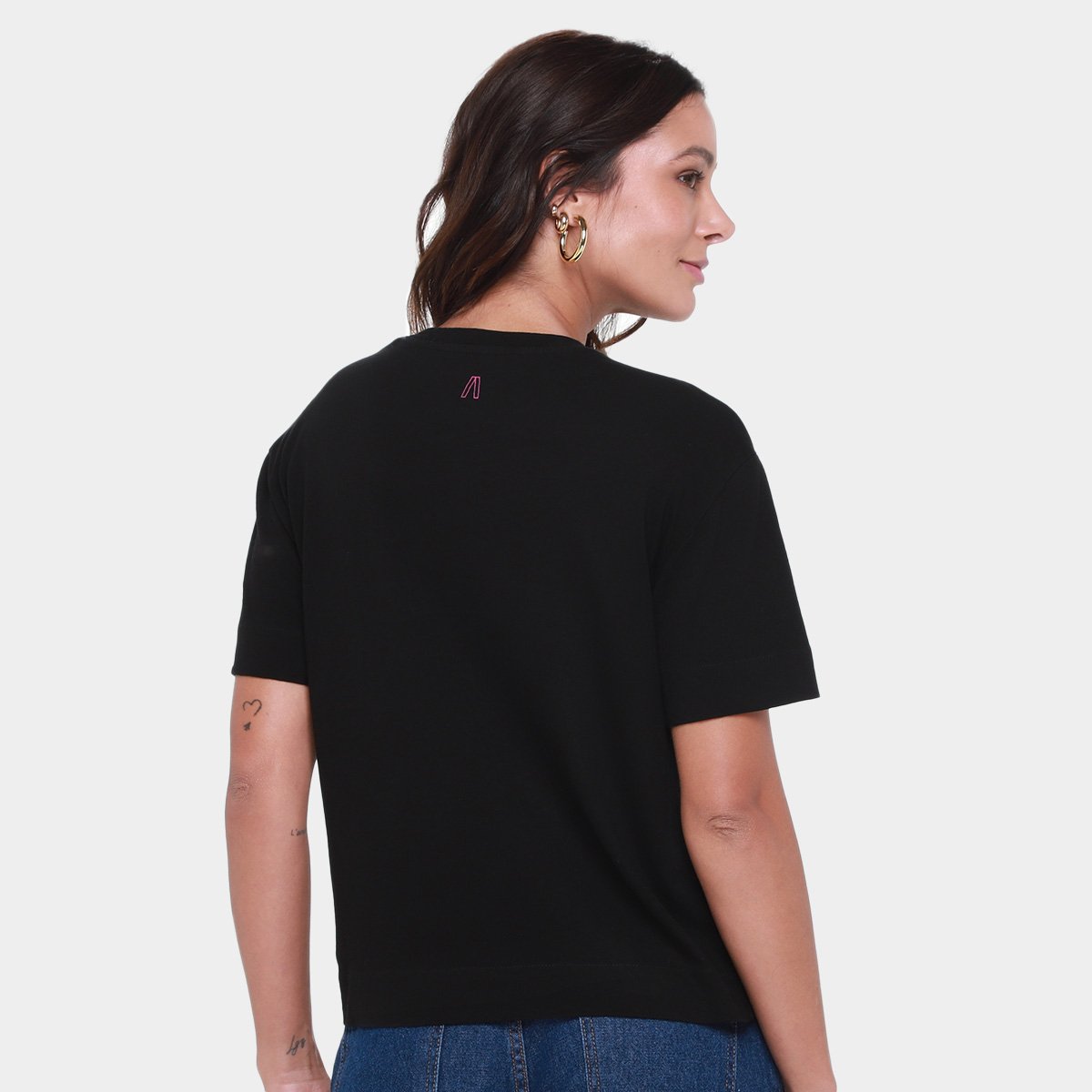 Camiseta Animale Jeans Beautiful Confusion Feminina - Tam: M - 1