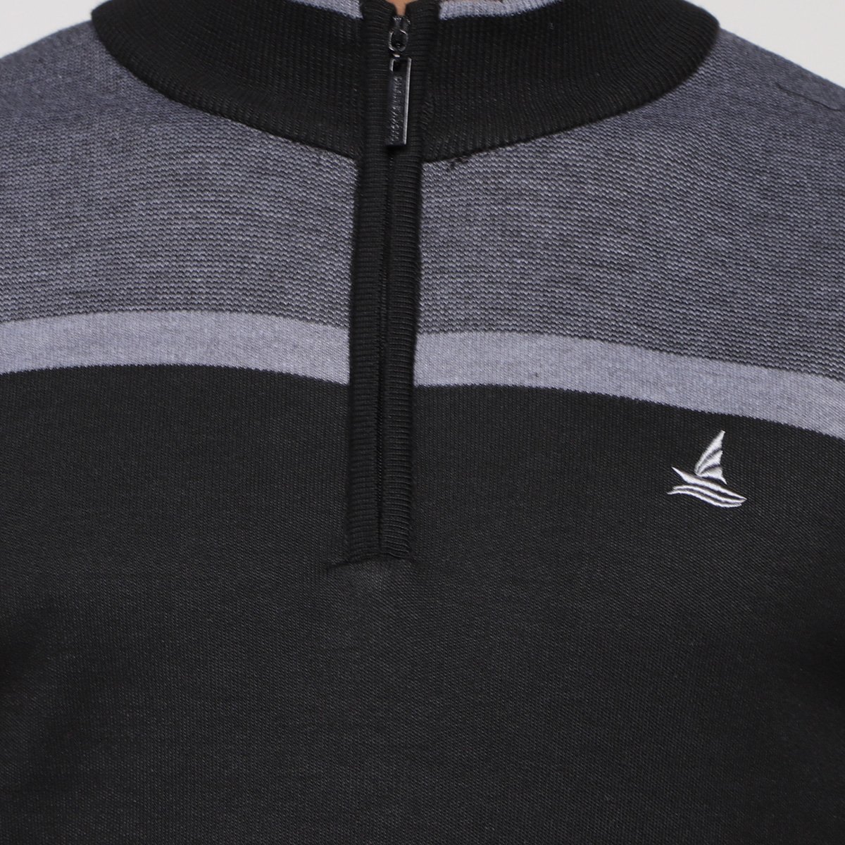 Suéter Lucky Sailing Com Ziper Masculino