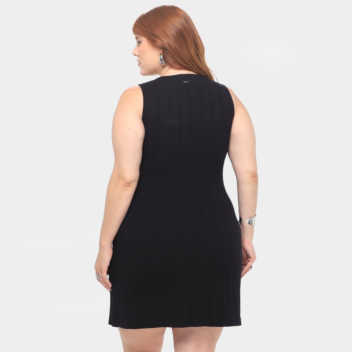 Vestido Maelle Plus Size Evasê Feminino - Tam: P - 1