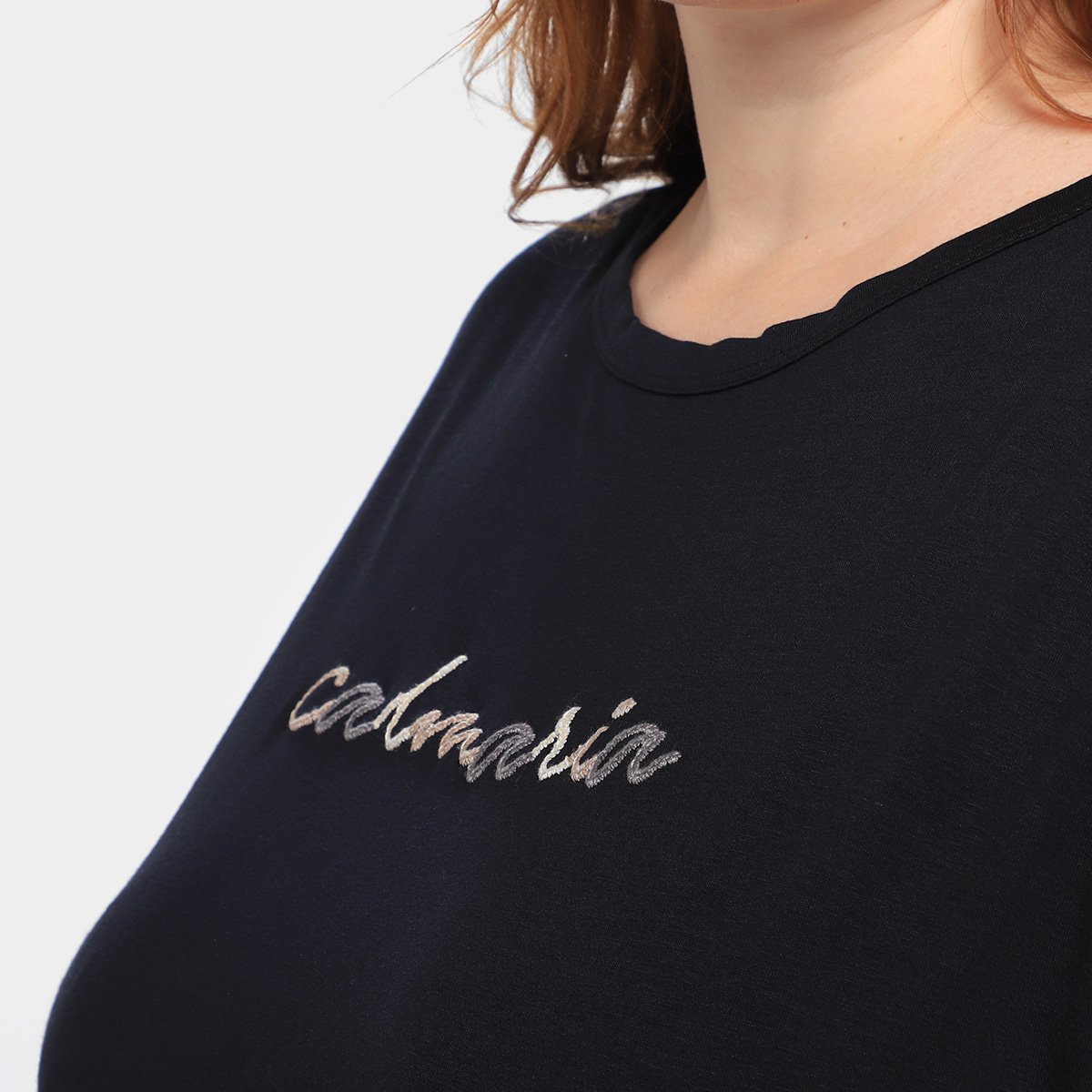 Camiseta Maelle Plus Size feminino 15404 - Tam: P - 2