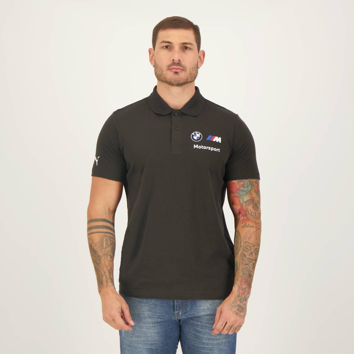 Camisa Polo Puma BMW MMS Masculina