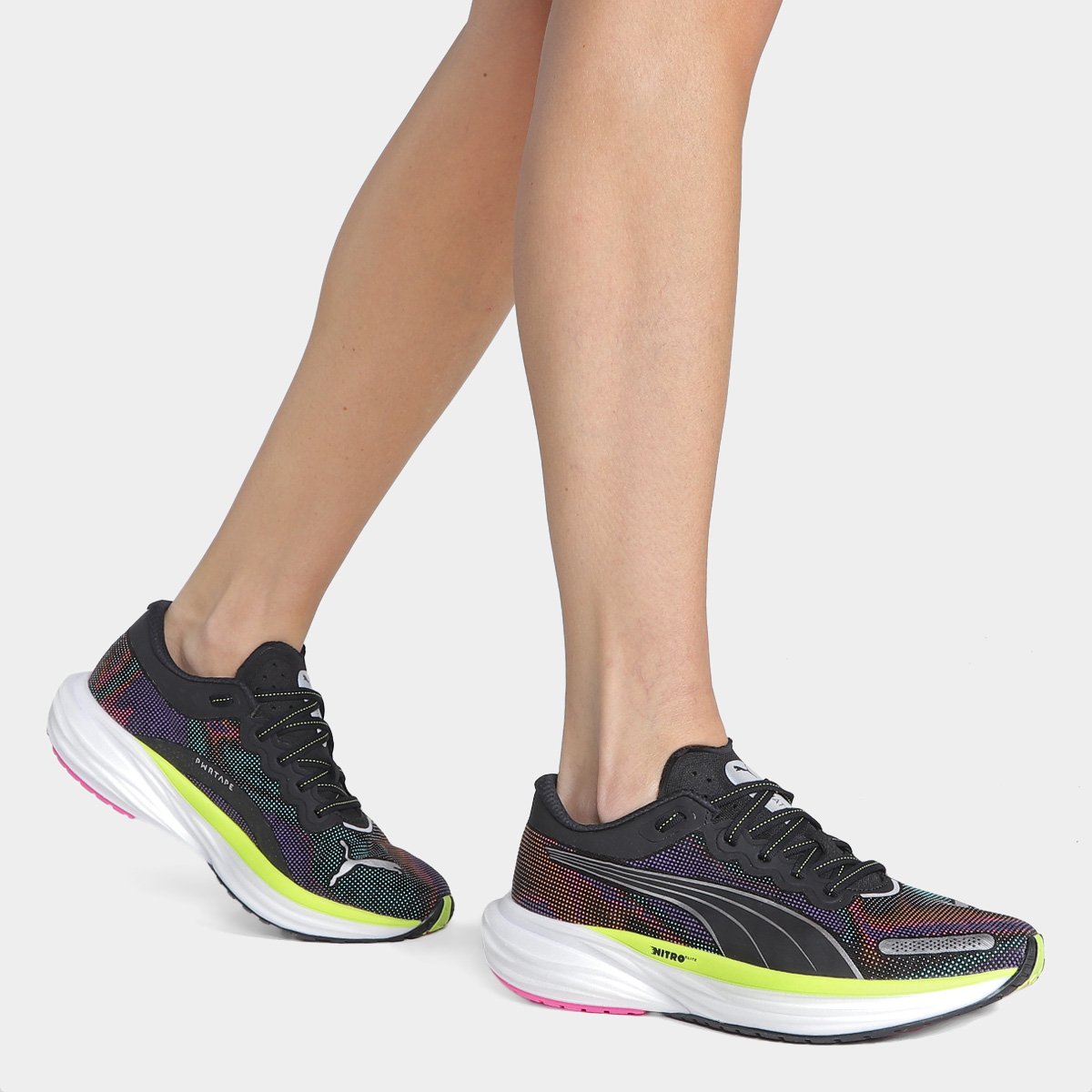 Tênis Puma Deviate Nitro 2 Psychedelic Rush Feminino - Tam: 34 - 1