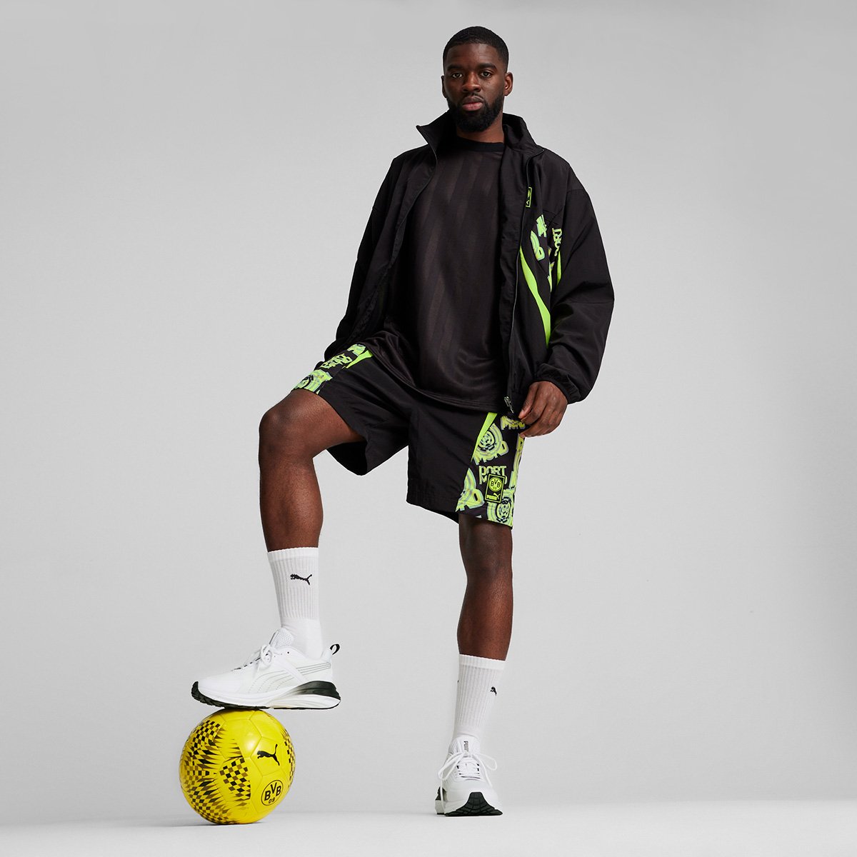 Jaqueta Borussia Dortmund 24/25 Puma Masculina - Tam: P - 4