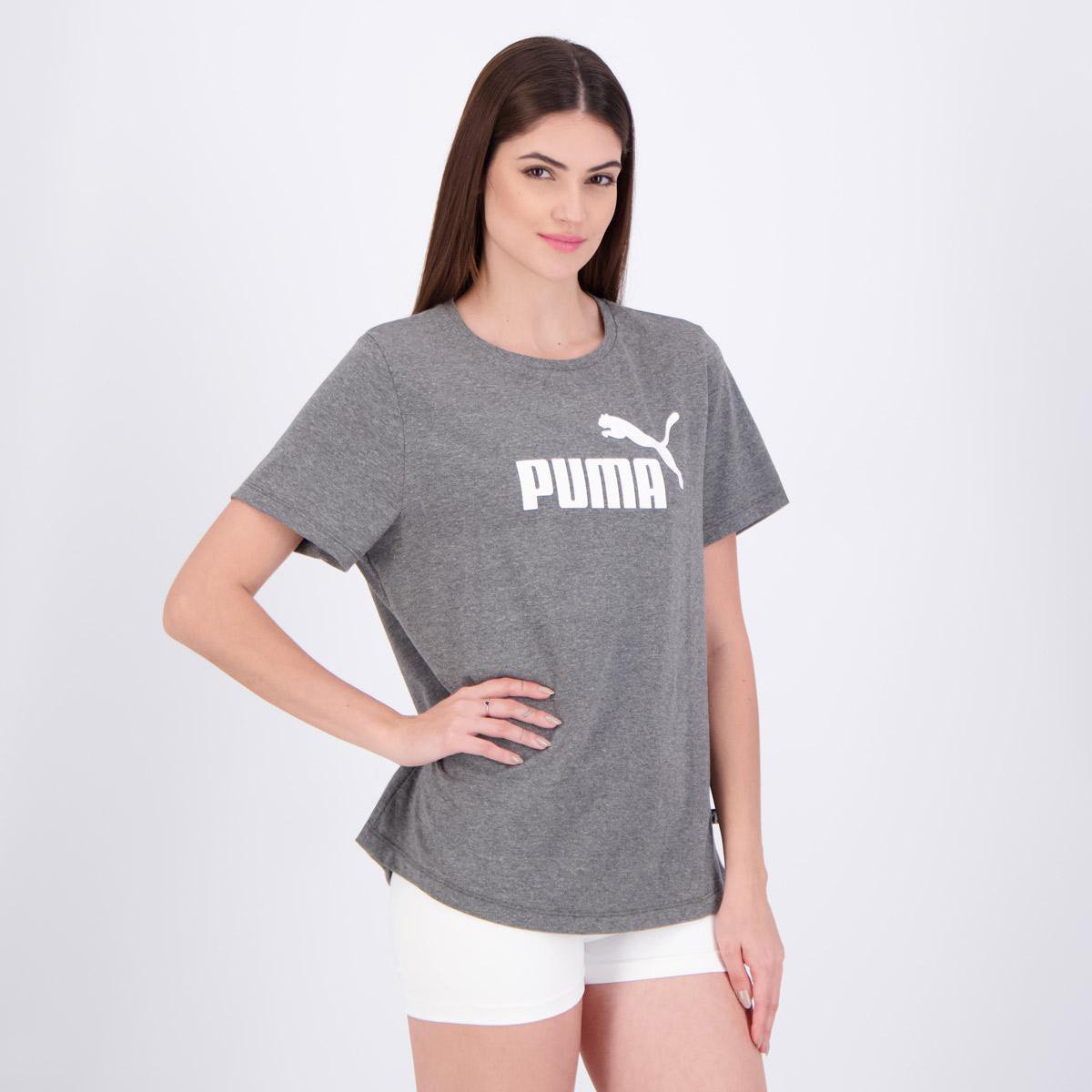 Camiseta Puma Logo Feminino - Tam: M - 1