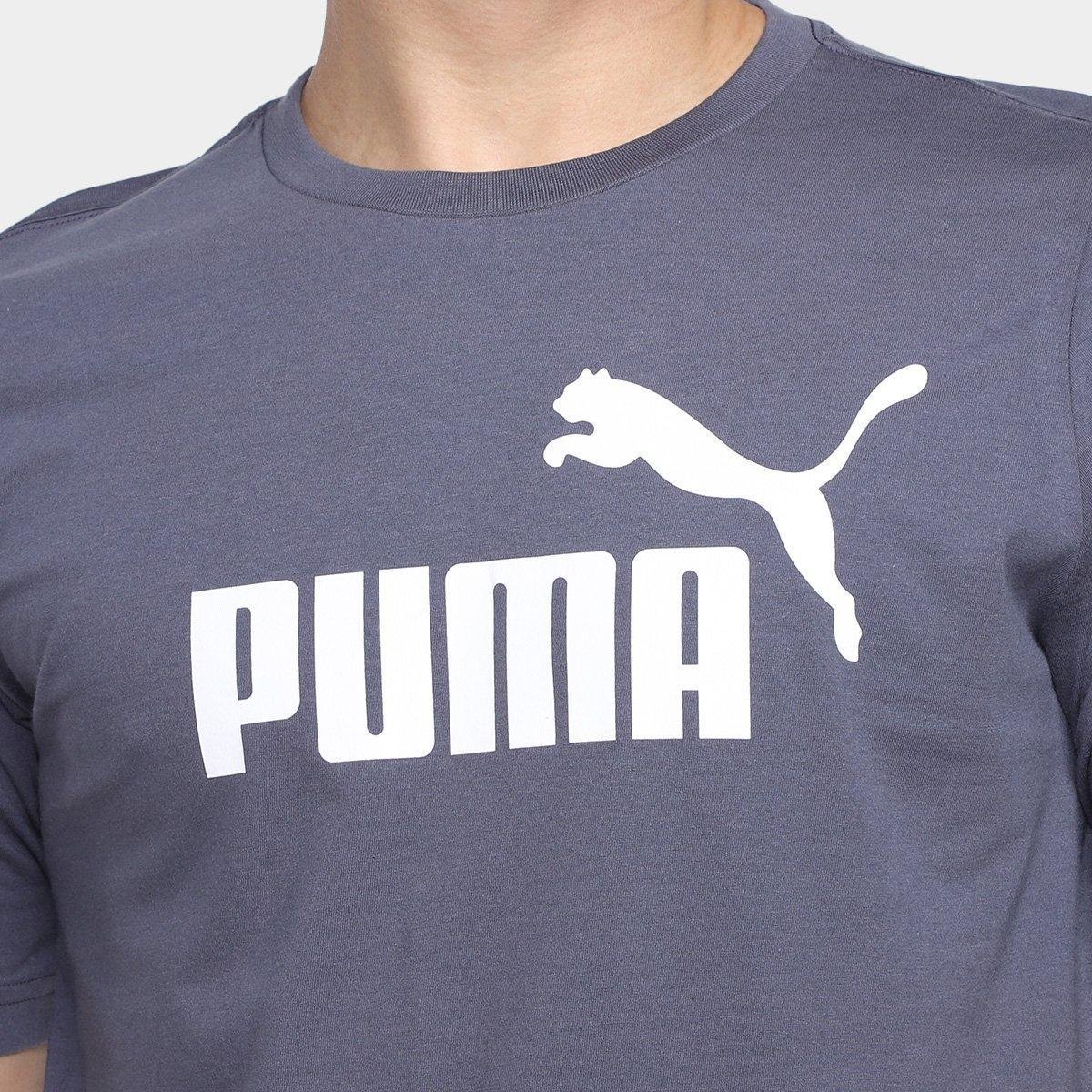 Camiseta Puma Logo I Masculina - Tam: P - 2