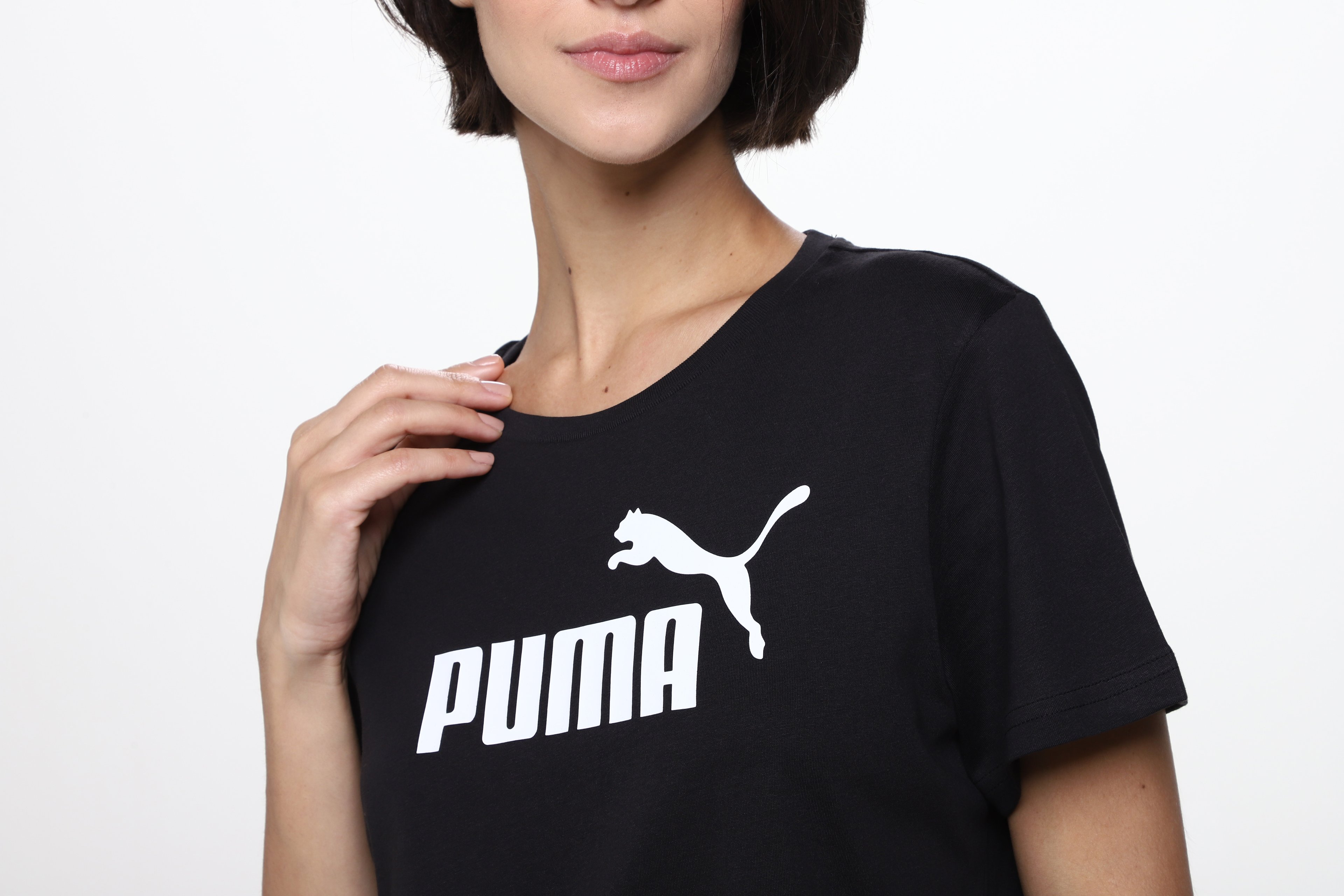 Camiseta Puma Logo N. 1 Feminina - Tam: EP - 3