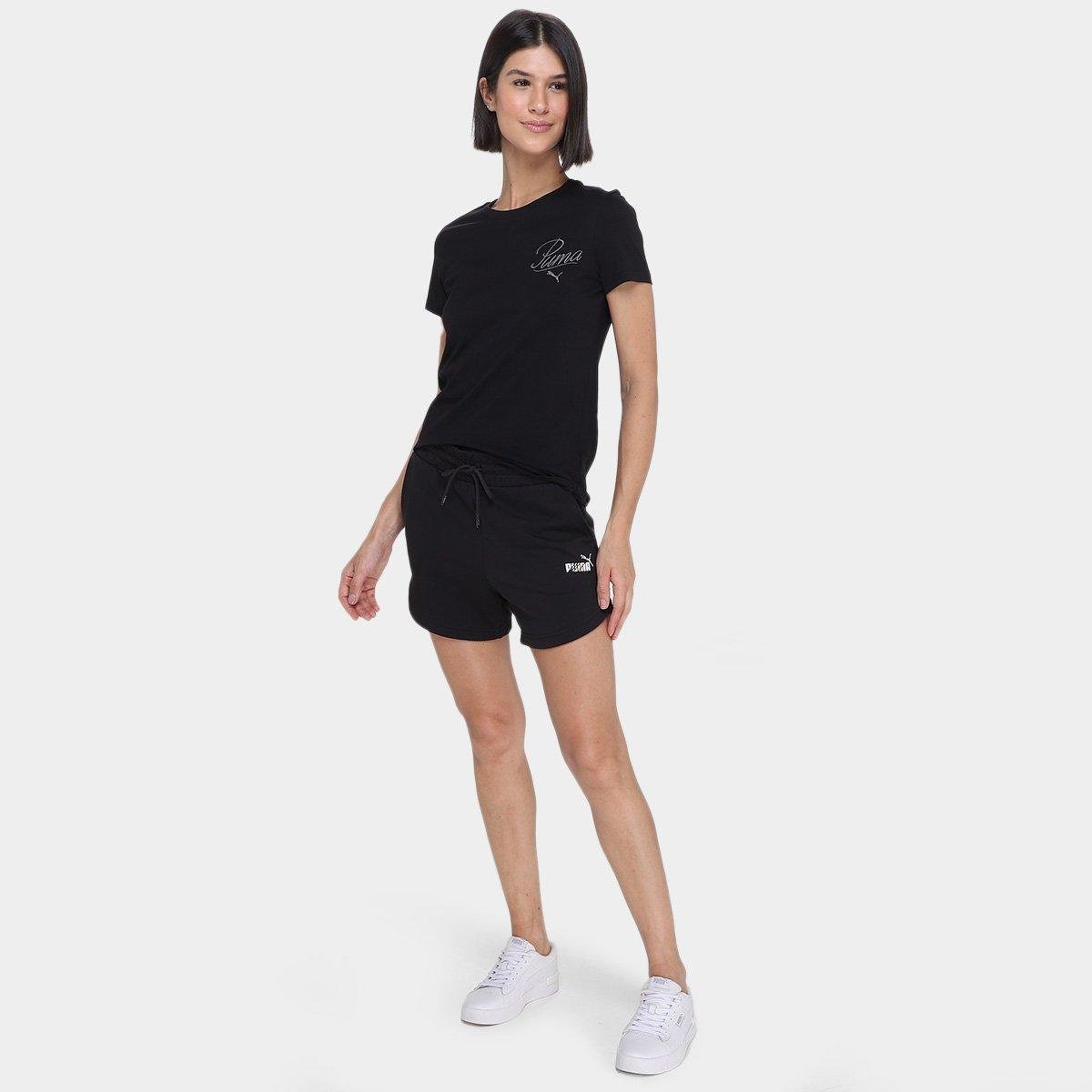 Camiseta Puma Script Feminina - Tam: P - 3