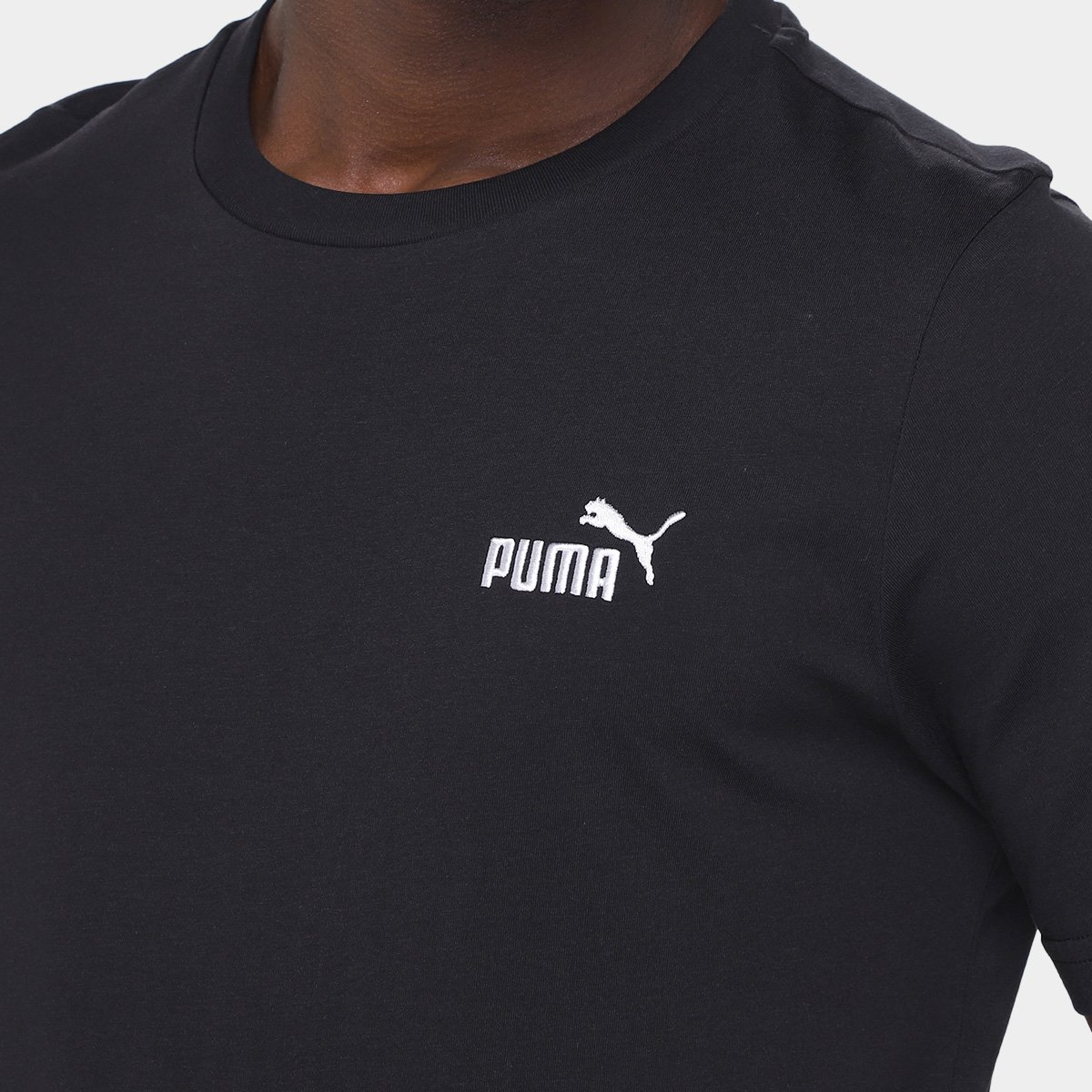 Camiseta Puma Small n. 1 Logo Masculina - Tam: P - 2