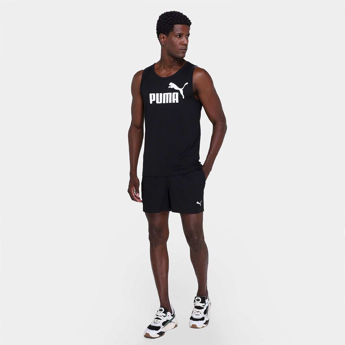 Shorts Puma Woven 5 Masculino - Tam: GG - 3