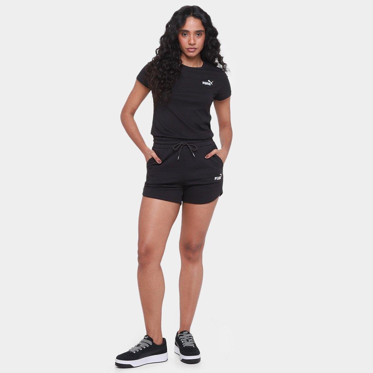 Camiseta Puma Small no. 1 Logo Feminina - Tam: GG - 3