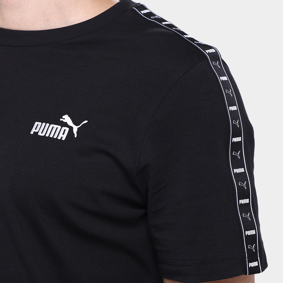 Camiseta Puma Tape Masculina - Tam: P - 2