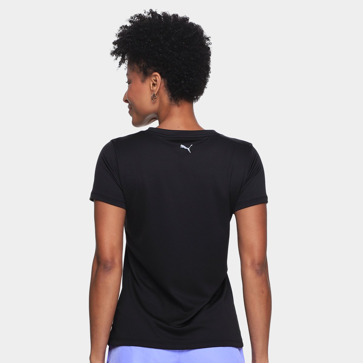 Camiseta Puma Graphics Running  Slogan Feminina - Tam: GG - 1