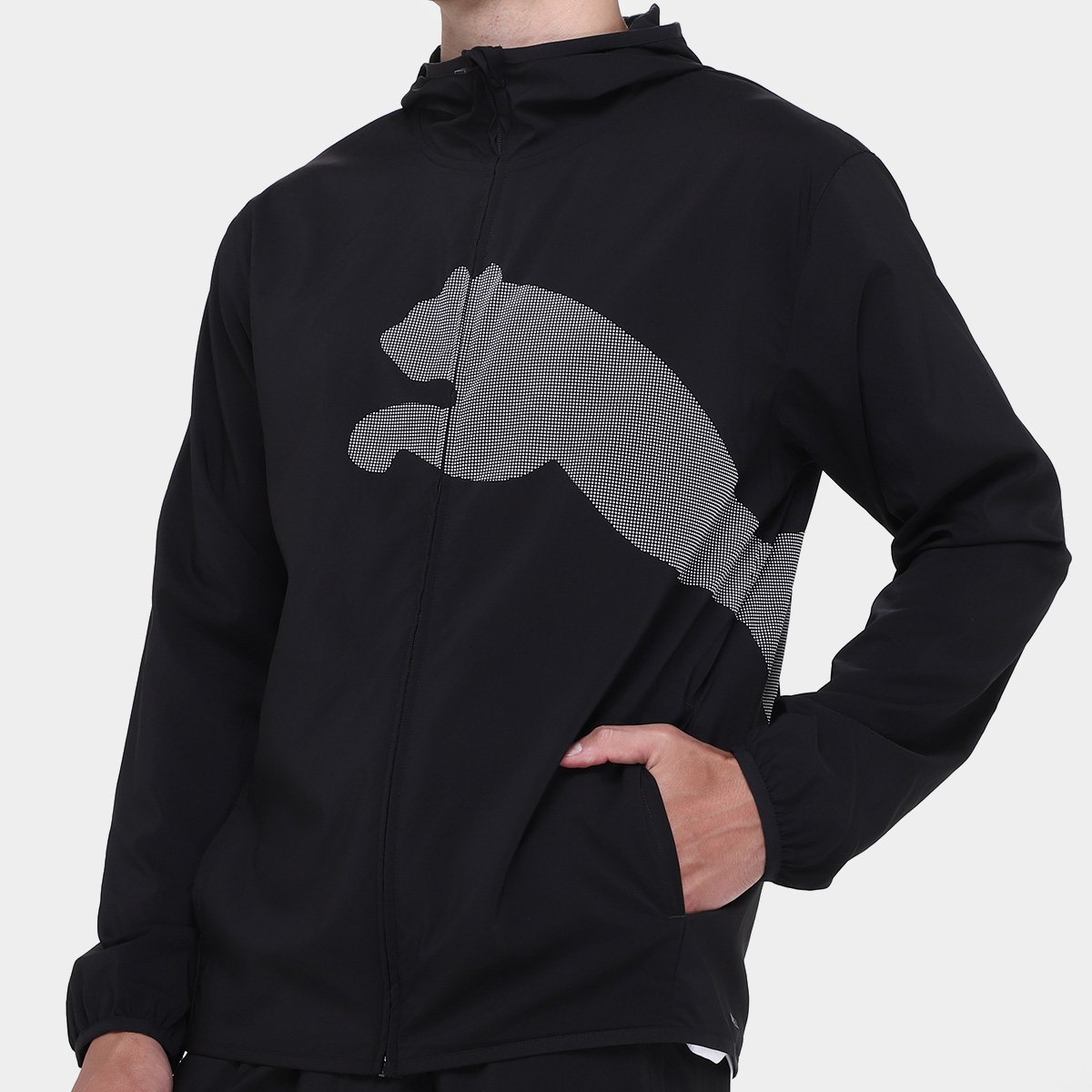 Jaqueta Puma Big Logo Woven Masculina - Tam: P - 2