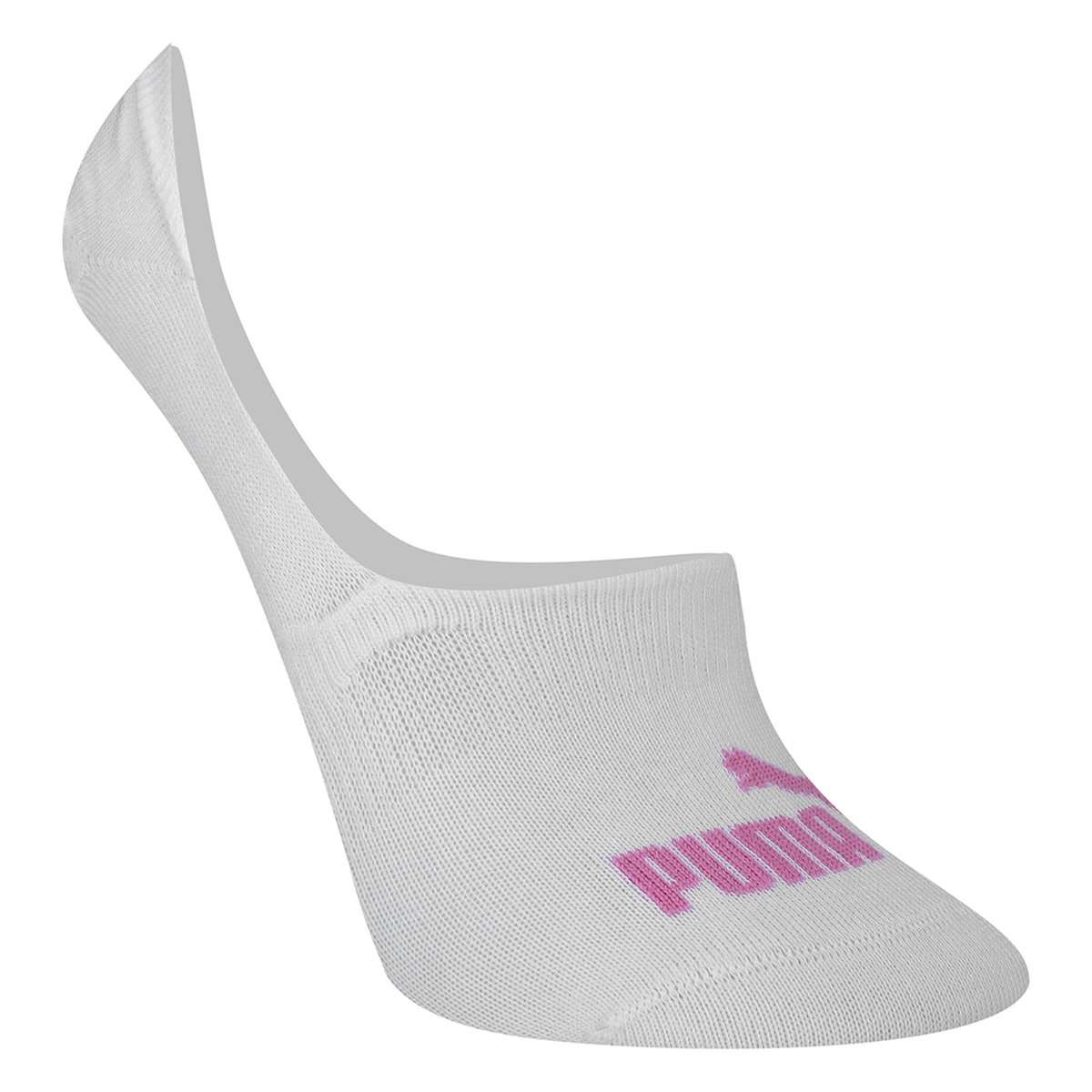 Kit Meia Sapatilha Puma Super Invisível Esportiva C/ 2 Pares Feminina - Tam: 34/38 - 1