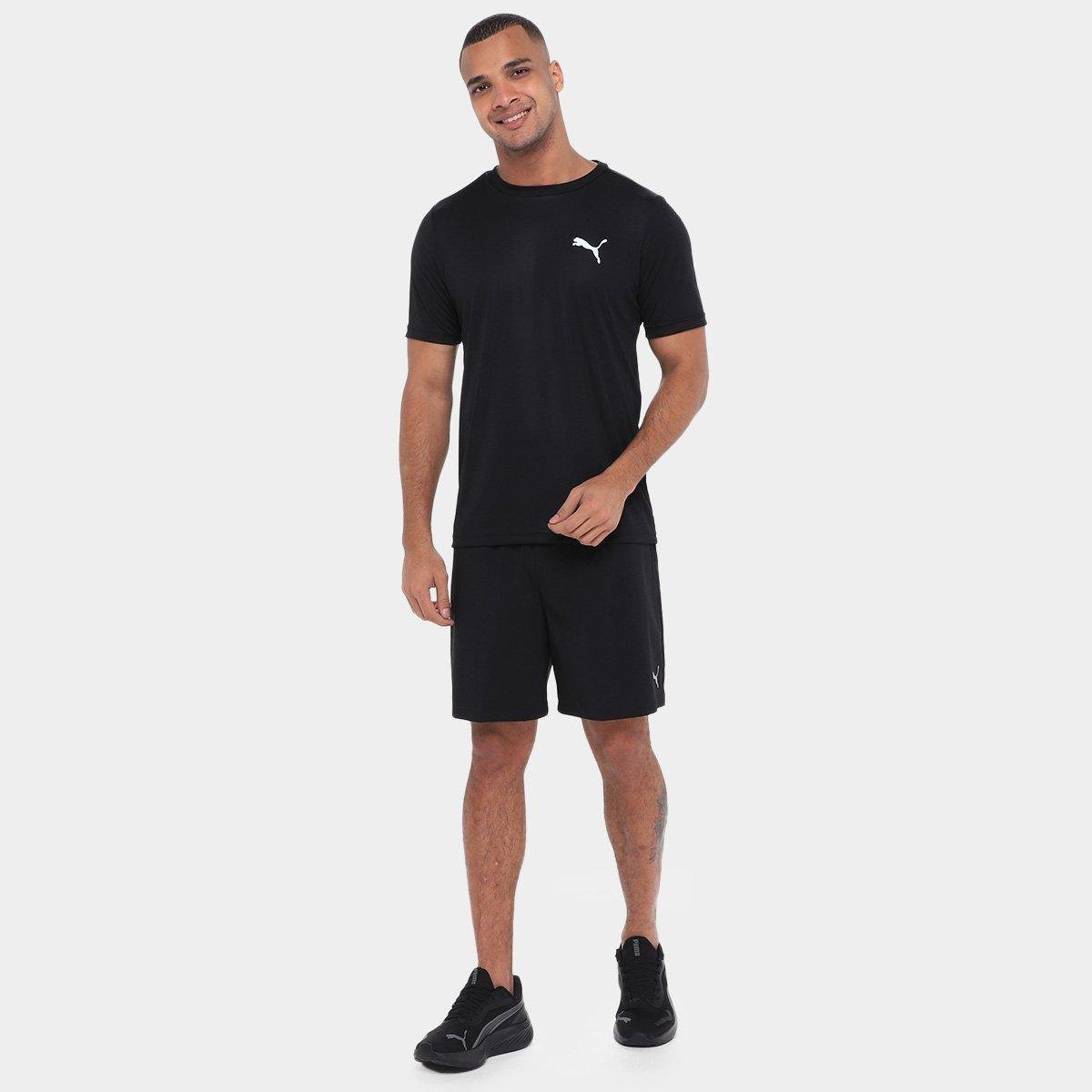 Camiseta Puma Small Poly Masculina - Tam: P - 3