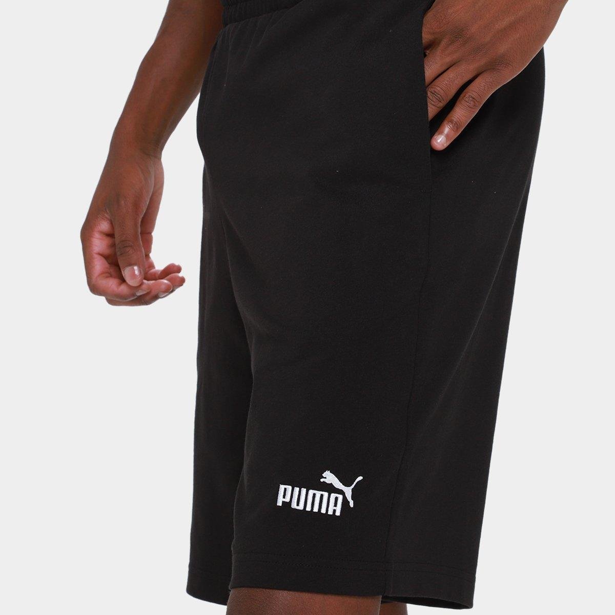 Shorts Puma Ess N. 1  Jersey Masculino - Tam: P - 2