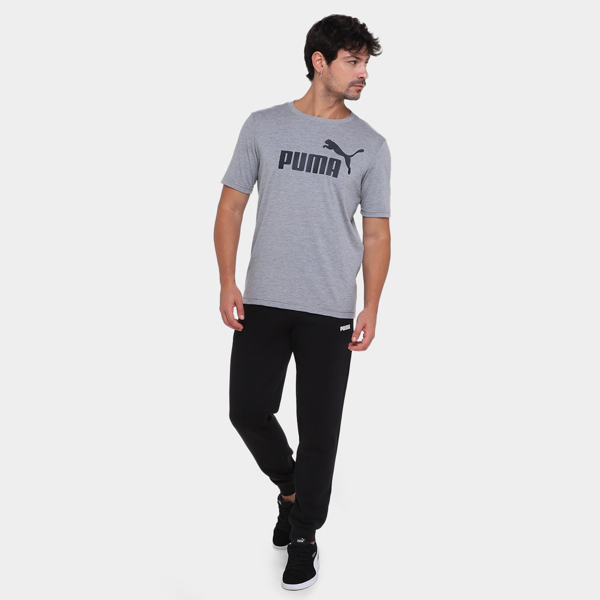 Calça Puma Logo Masculina - Tam: P - 3