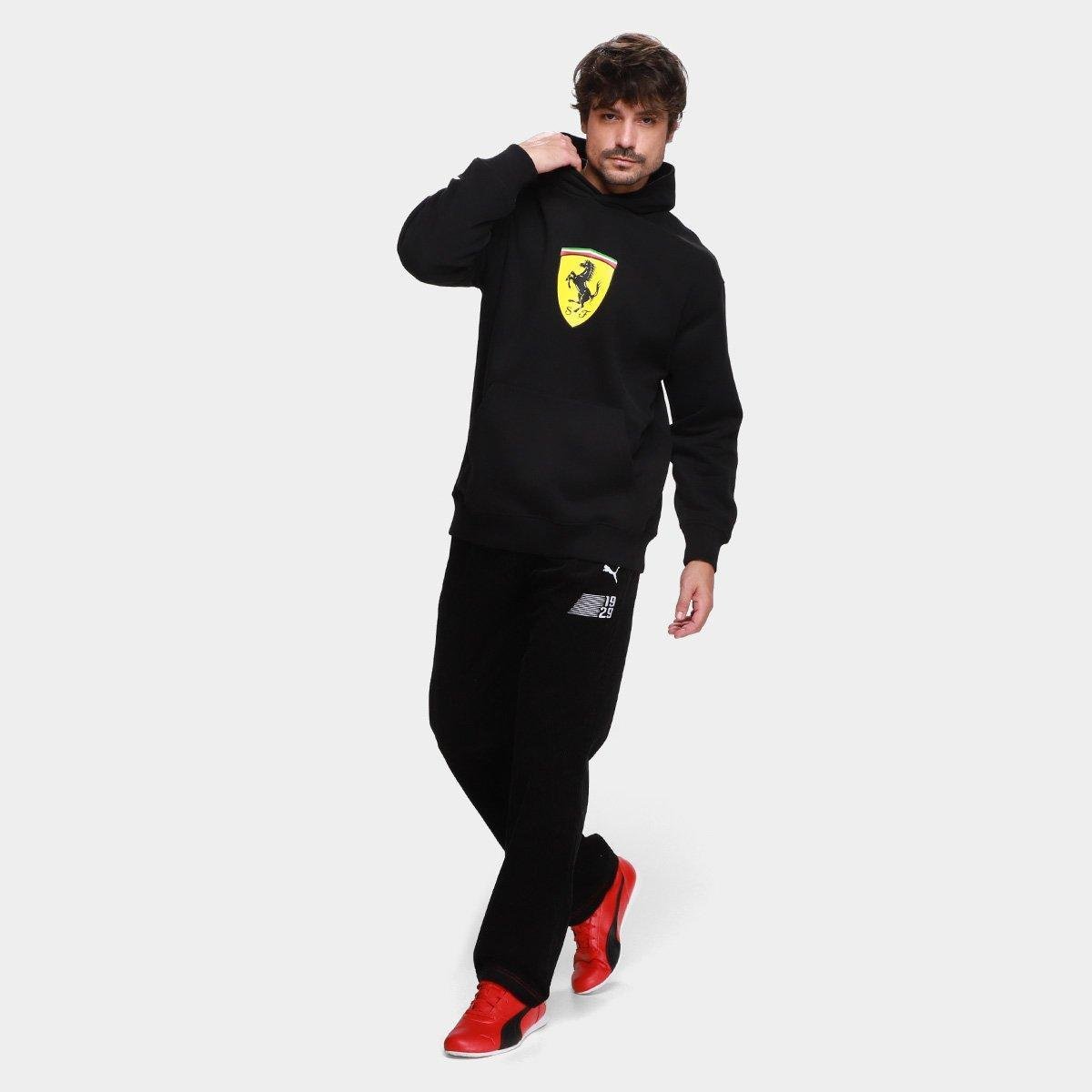 Moletom Puma Ferrari Sportswear Shield Masculino - Tam: P - 3