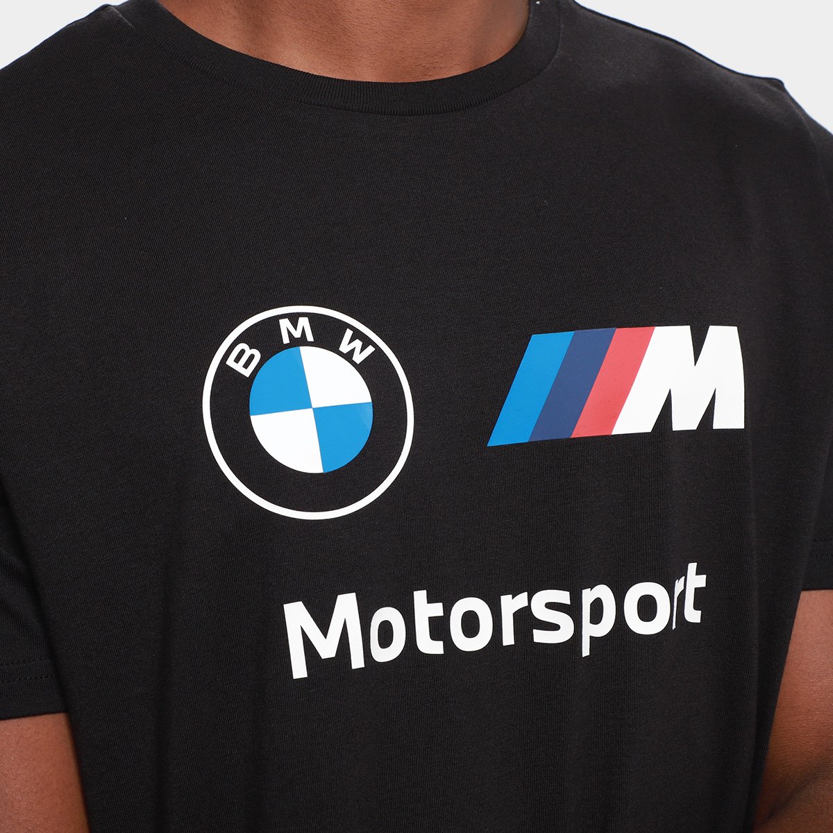 Camiseta Puma Bmw Mms Ess Logo  Masculino - Tam: P - 2