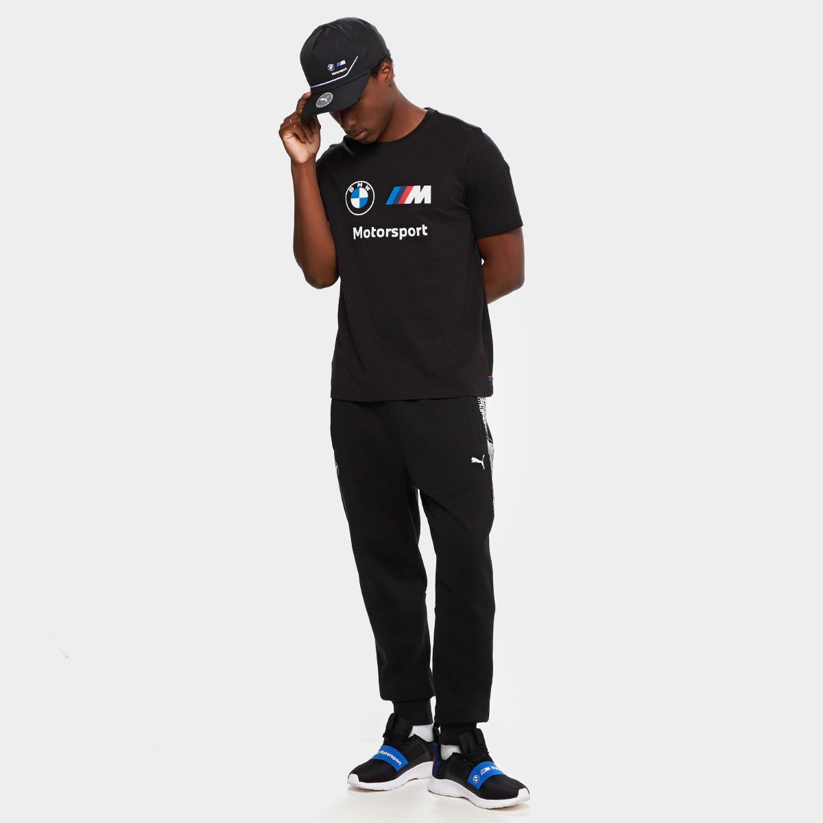 Camiseta Puma Bmw Mms Ess Logo  Masculino - Tam: P - 4