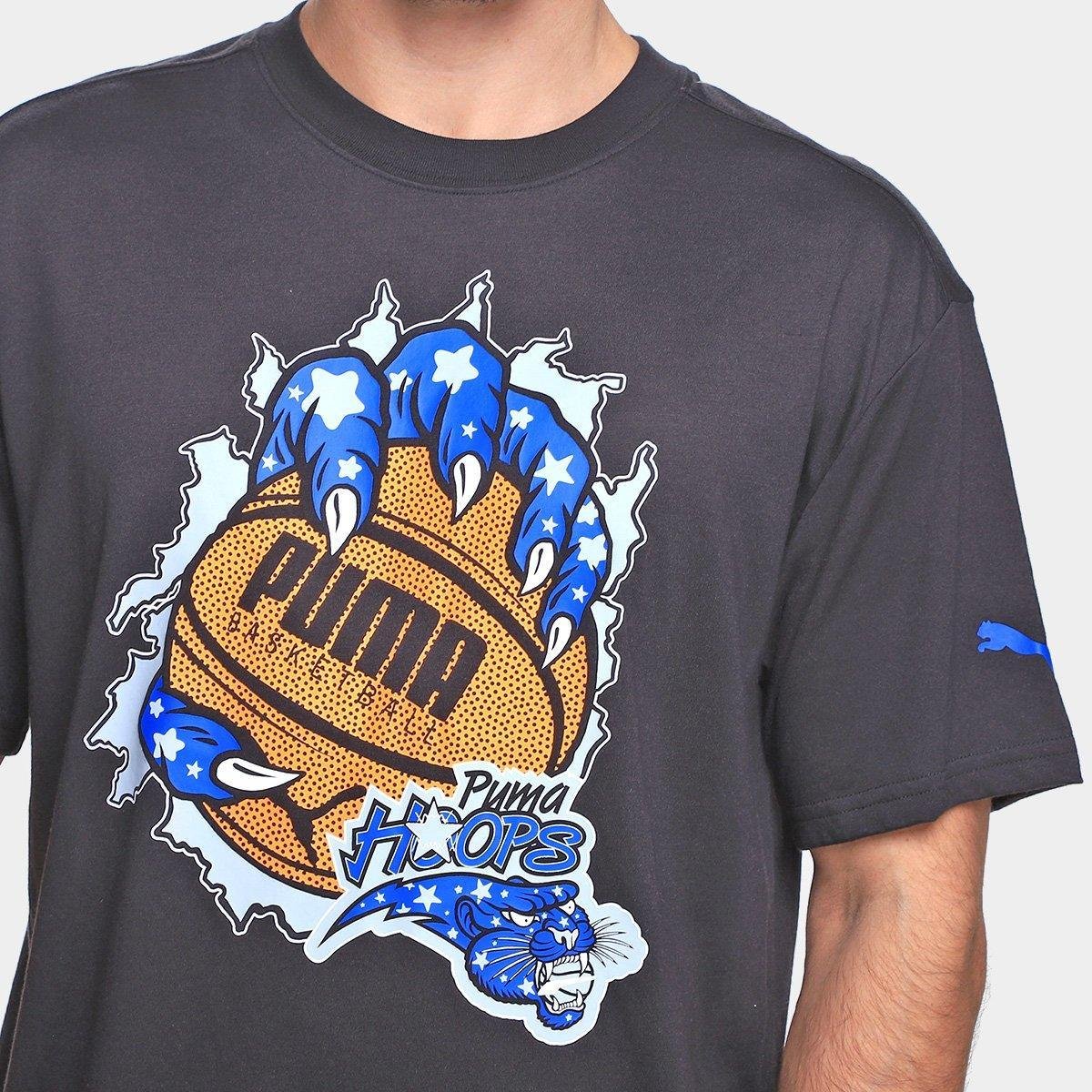 Camiseta Puma Hoopaverse 3 Masculina - Tam: P - 2