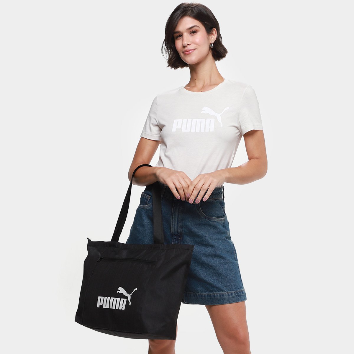 Bolsa Puma Base Shopper Feminina - 1