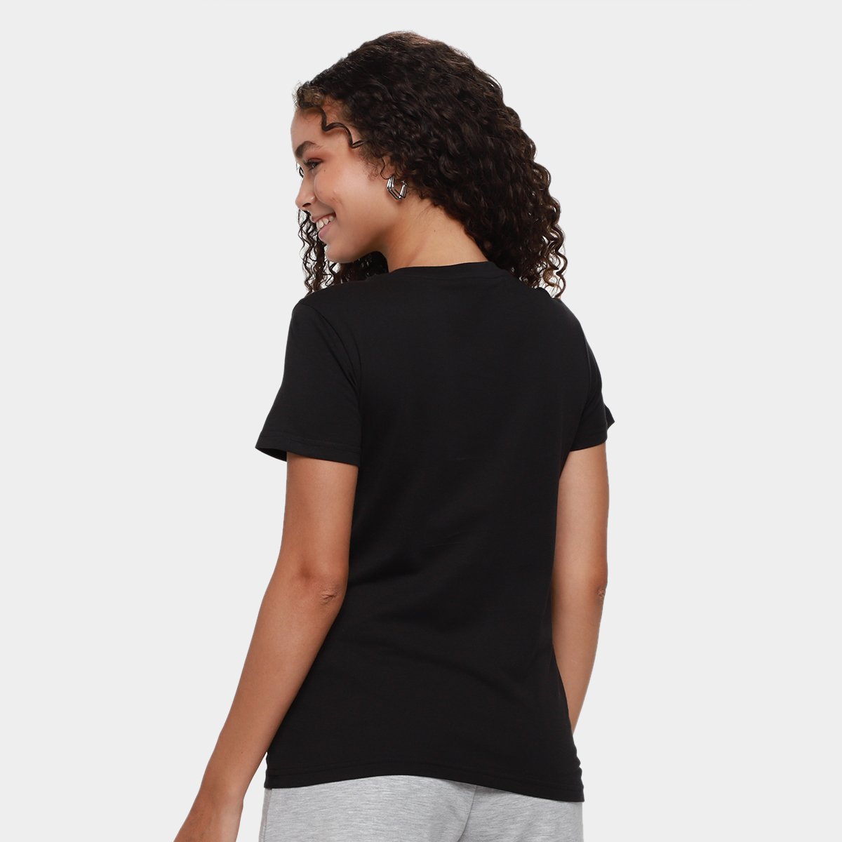 Camiseta Puma Metallic Feminina - Tam: G - 1