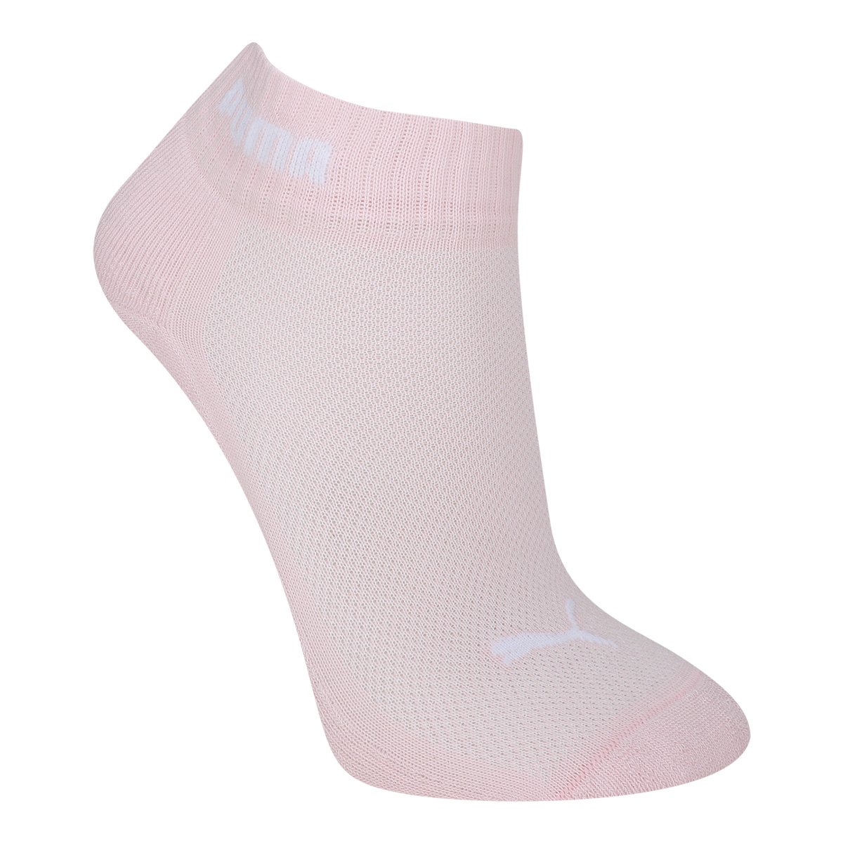 Kit Meia Puma Cano Baixo Esportiva 3 Pares Feminina - Tam: 34/39 - 1