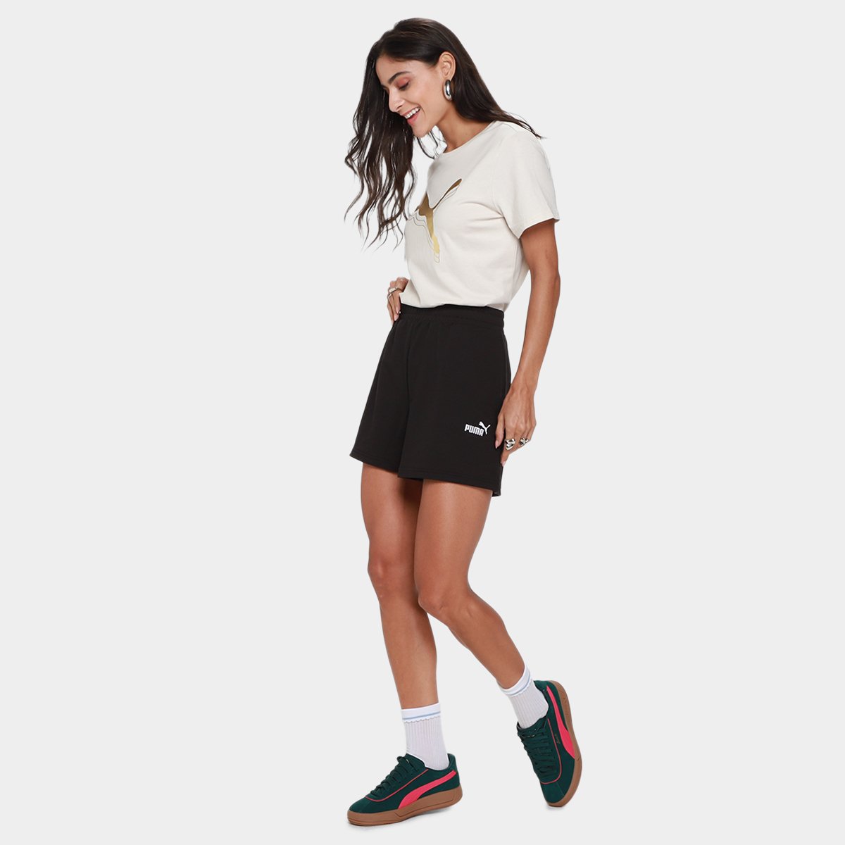 Shorts Puma Essential 4" Feminino - Tam: M - 3