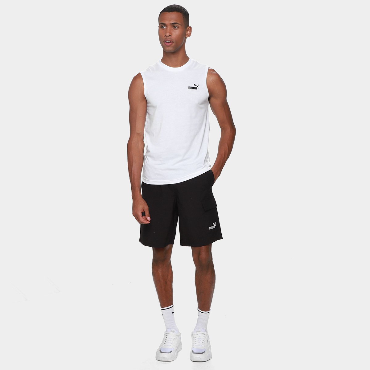 Short Puma Ess No. 1 Cargo Masculino - Tam: EP - 3