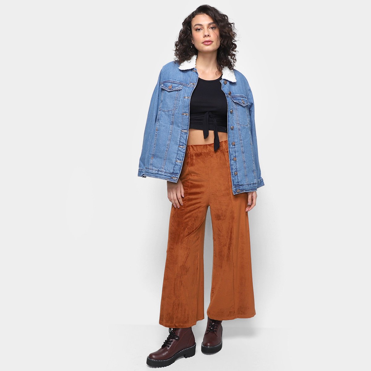 Tricô Dzarm Manga 7/8 Faixa Feminina - Tam: XXG - 3