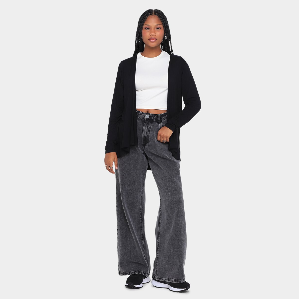 Cardigan Lunender Casual Feminino - Tam: M - 3