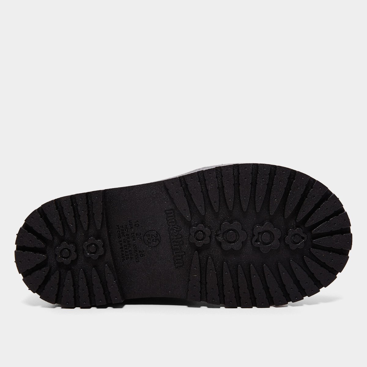 Bota Coturno Infantil Molekinha Baby Gliter Menina - Tam: 22 - 4