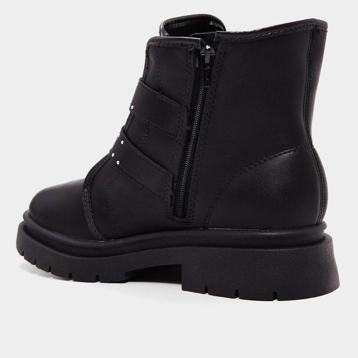 Bota Coturno Infantil Molekinha Com Fivela Menina - Tam: 36 - 2