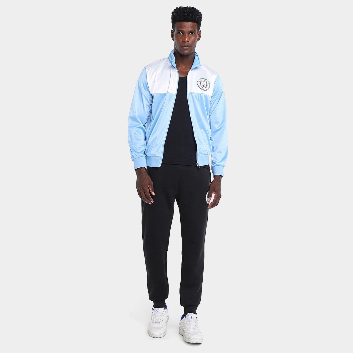 Calça Moletom Manchester City Masculina - Tam: P - 3