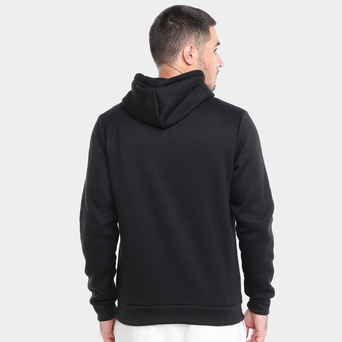 Moletom Canguru Manchester City C/ Zipper Interno Masculino - Tam: G - 1
