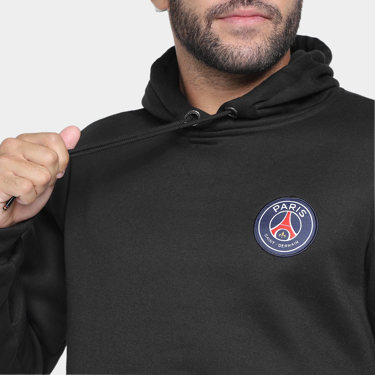 Moletom Paris Saint-Germain C/ Capuz Masculino - Tam: G - 2