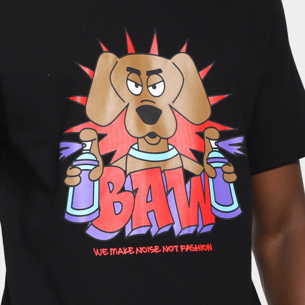 Camiseta Baw Clothing Regular Nice Day Masculina - Tam: P - 2