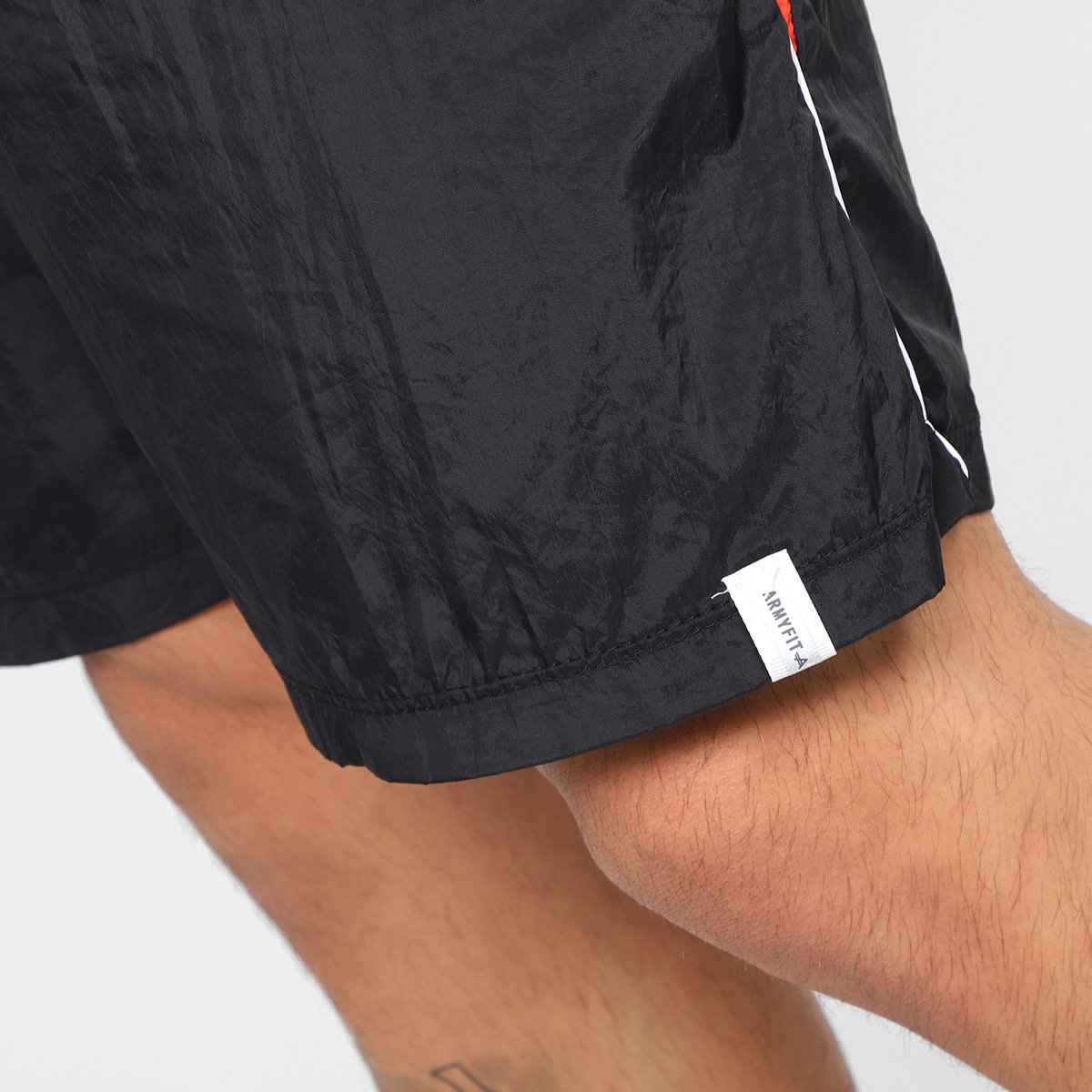 Bermuda Estilo Do Corpo Dupla Sport Masculina - Tam: P - 2