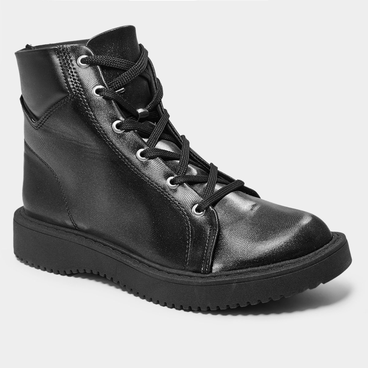 Bota Coturno Moleca Casual Feminina - Tam: 37 - 1