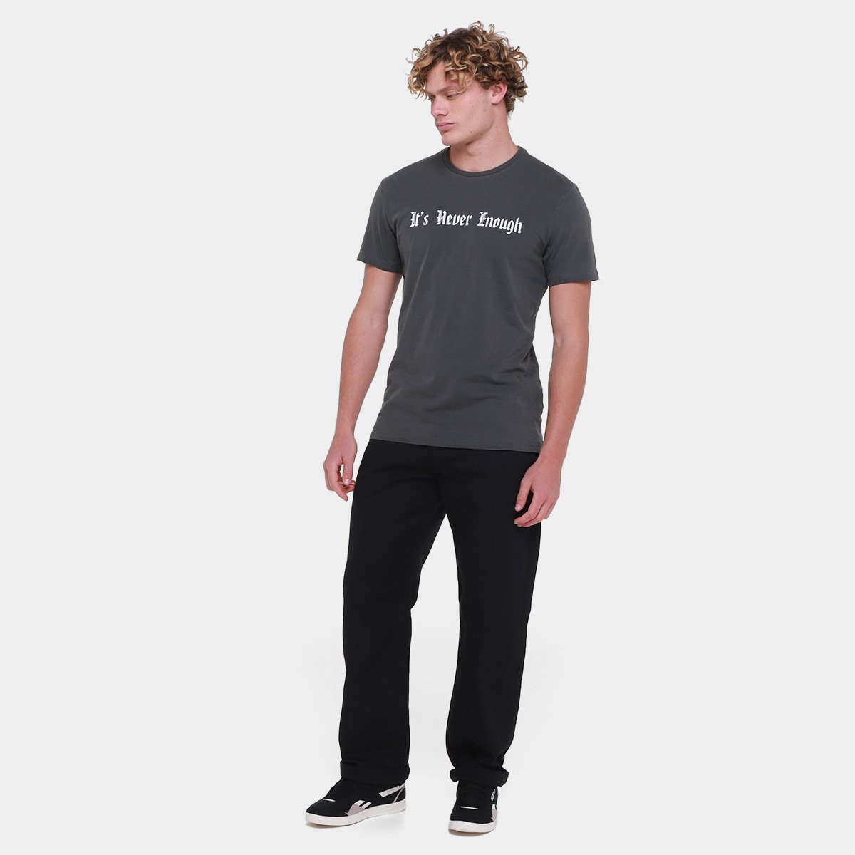 Camiseta Volcom Schroff Masculina - Tam: M - 3
