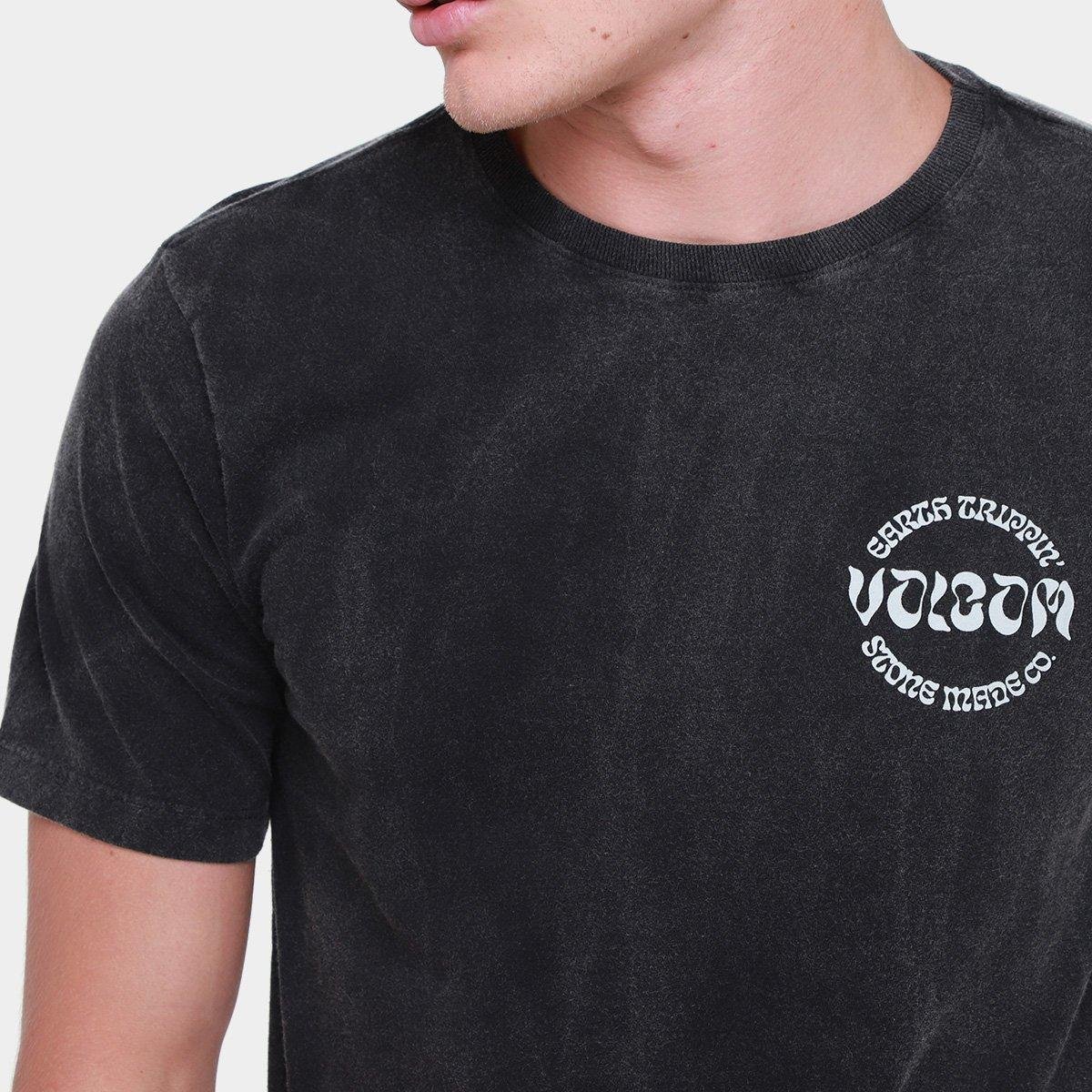 Camiseta Volcom Stoneature Masculina - Tam: M - 2