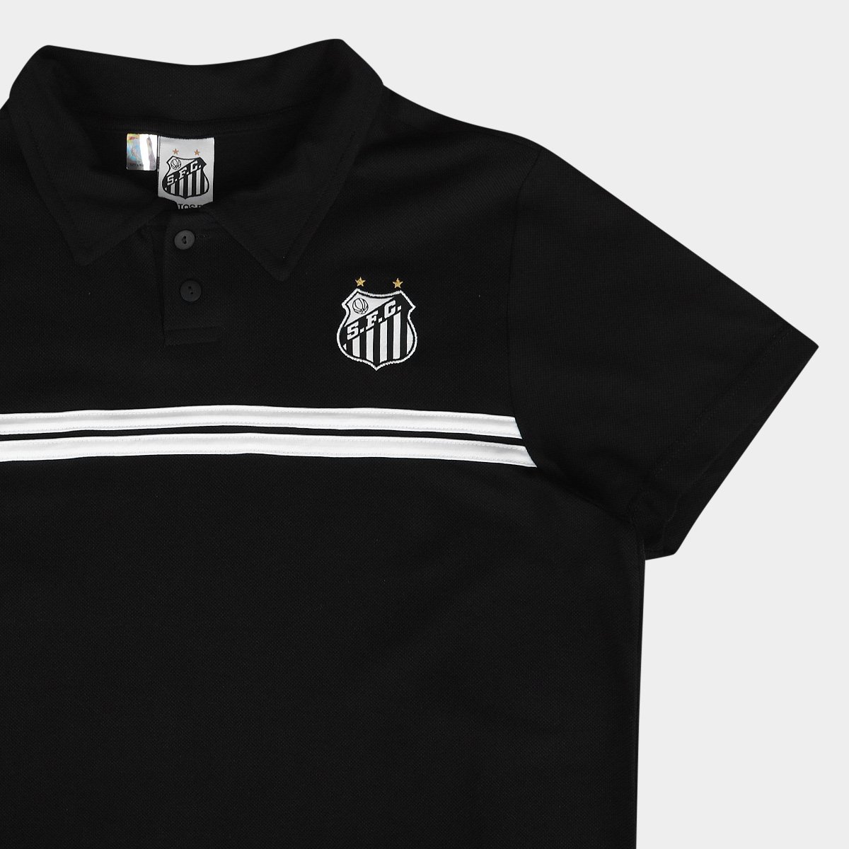 Camisa Polo Santos Braziline Secondary Masculina - Tam: P - 3